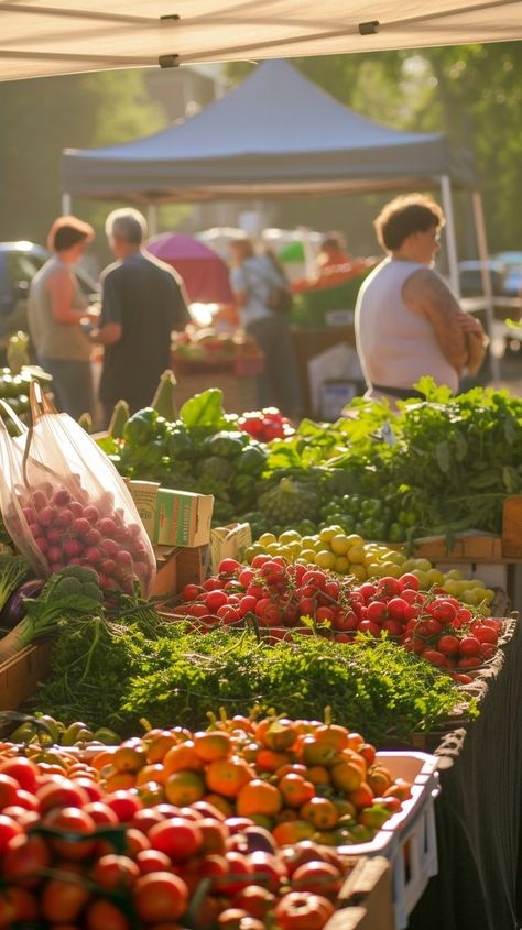 Fresh Vegetables Aesthetic, Farmers Market Wallpaper, Farmers Market Editorial, Farmer Market Aesthetic, Farmers Market Photos, Fall Farmers Market Aesthetic, Summer Farmers Market Aesthetic, Farmers Aesthetic, Fresh Fruit Aesthetic