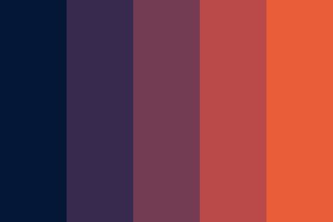 Tarot Card Color Palette, Dark Sunset Color Palette, Koi Color Palette, Tarot Color Palette, Sunset Pallet Colour Palettes, Alt Color Palette, Intense Color Palette, Pop Art Palette, Fnaf Color Palette