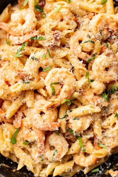 Marry Me Shrimp Pasta Shrimp And Peas Pasta, Merry Me Shrimp Pasta, Shrimp Rotini Pasta Recipes, Shrimp Creamy Pasta, Seafood Tetrazzini, Marry Me Shrimp Pasta, Baked Shrimp Pasta, Shrimp Rasta Pasta Recipe, Shrimp And Pasta Recipes