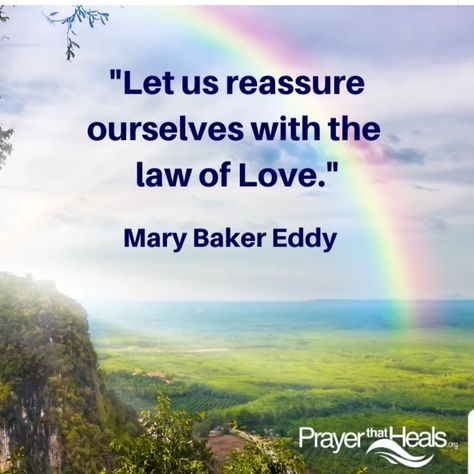 Christian Science Quotes, Mary Baker Eddy, Law Of Love, Science Quotes, Christian Science, Spiritual Quotes, Spirituality, Science, Quotes