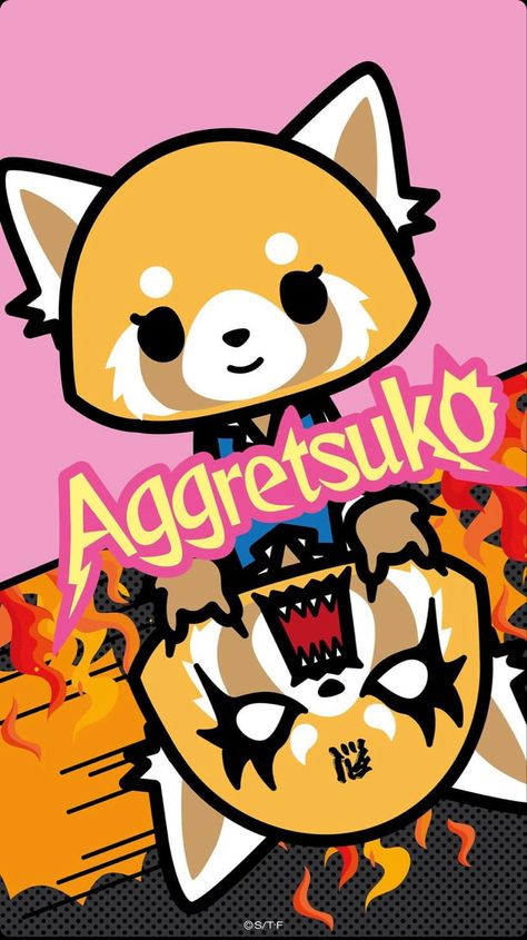 sanrio aggretsuko wallpaper posted by hellokitty on instagram Aggretsuko Wallpaper, Aggretsuko Wallpaper Iphone, Aggretsuko Icons, Sanrio Aggretsuko, Grunge Pictures, Superflat, Japanese Pop Culture, Hello Kitty My Melody, Sanrio Wallpaper