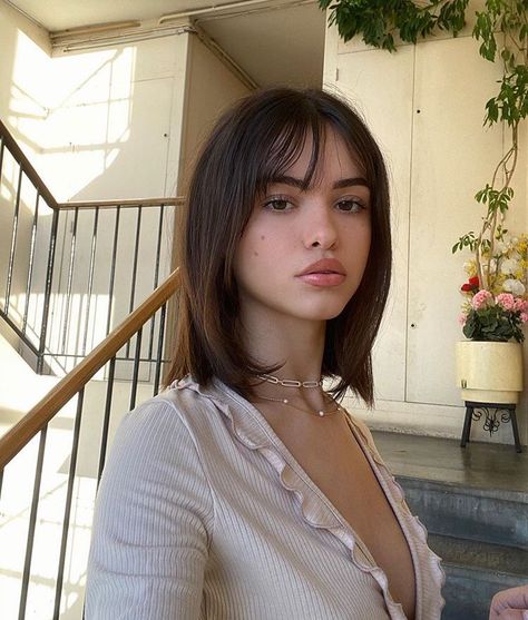 Neck Length Hair, Asian Short Hair, Hair Inspiration Short, Hairstyles For Layered Hair, Shot Hair Styles, Haircuts For Medium Hair, Haircuts Straight Hair, Haircut And Color, Dye My Hair