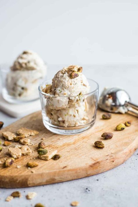 High Protein Pistachio Cheesecake Ice Cream (Cottage Cheese Ice Cream!) Cottage Cheese Pistachio Ice Cream, Ice Cream Cottage Cheese, Lox Platter, Cottage Cheese Ice Cream Recipe, Cottage Cheese Ice Cream, Pistachio Syrup, Cottage Cheese Desserts, Cheese Ice Cream, Pistachio Cheesecake