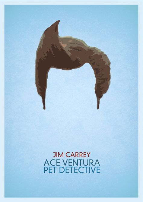 Image of Ace Ventura Poster Ace Ventura Pet Detective, Pet Detective, Posters Minimalist, Ace Ventura, Jim Carrey, Film Poster, Oldies But Goodies, Retro Wallpaper, Snl