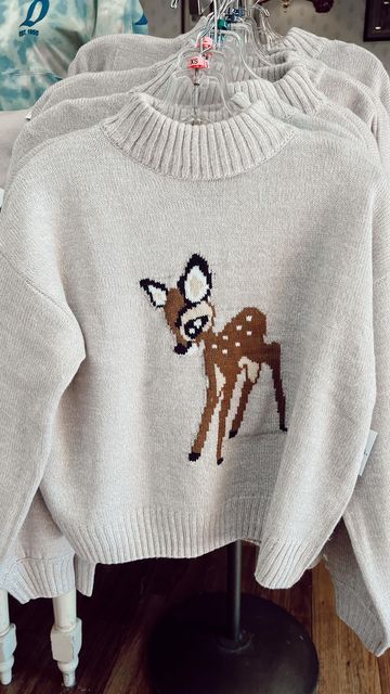 Bambi Sweater, Bambi Disney, Disney Sweaters, Disney Outfits, Disney Style, Dream Closet, Disneyland, Influencer, Street Style