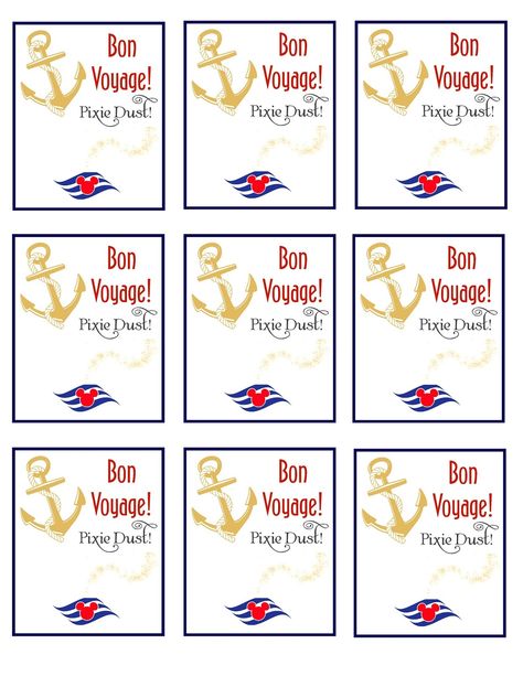 Disney Cruise Fish Extender Printable Gift Tags, Pixie Dust Gift Tag Disney Cruise Printables Free, Disney Cruise Printables, Fish Extender Tags Free, Pixie Dust Label Free Printables, Disney Pixie Dust Gift Tags, Free Pixie Dust Gift Tags, Fish Extender Gift Tags Free Printable, Pixie Dust Gift Ideas Disney Cruise, Disney Cruising Ducks Tags Printable Free