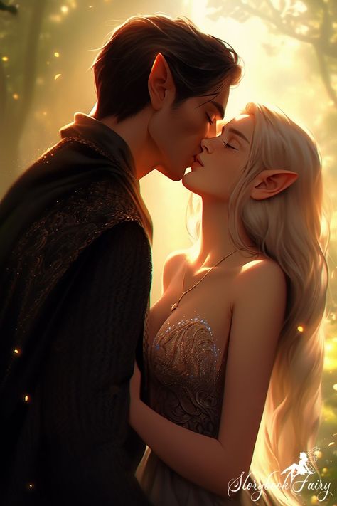 Elven Lovers, Elven Couple, Dragon Book, Books Ideas, Fantasy Couples, Cute Romance, Book Artwork, Book Board, New Fantasy