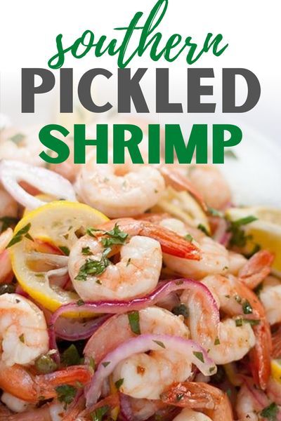 Pickled Shrimp Recipe Appetizers, Pickled Shrimp Salad, Pickled Prawns Recipe, Picked Shrimp, Pickled Prawns, Summer Shrimp Recipe, Pickled Seafood, Pickled Shrimp Recipe, Dinner Main Course