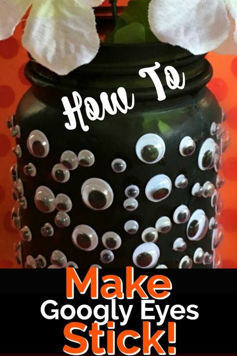 Top 4 ways to make Googly Eyes stick for your stay at home googly eye crafts! Those slippery little eyes! #googlyeyecrafts #googlyeyesstick #craftsforkids #stayathomecrafts Googly Eye Crafts Halloween, At Home Crafts For Kids, Googly Eye Crafts, Halloween Craft Kits, Halloween Kit, Summer Crafts For Kids, Diy Projects For Kids, Diy Art Projects, Googly Eyes