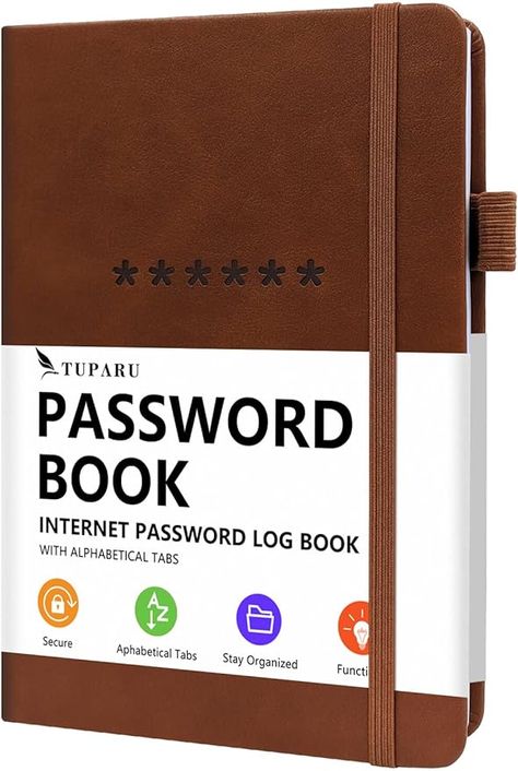 Amazon.com : Password Book with Alphabetical Tabs – Hardcover Internet Address & Password Organizer – Password Keeper Notebook for Computer & Website – 5.2 x 7.6" Log-in Password Journal w/Thick Paper (Rose Gold) : Office Products Password Notebook, Password Journal, Student Calendar, Rose Gold Office, Computer Website, Password Book, Password Organizer, Password Books, Password Keeper