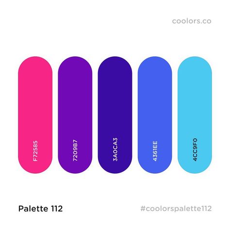 Coolors | Colors Palettes on Instagram: “Comment "suitcase" in your language with your flag!  From the illustration by @janillustrates. Swipe left to see.  F72585 • 7209B7 • 3A0CA3…” Blue Color Pallet, Beatrice Blue, Purple Color Combinations, Pink Color Combination, Illustration Lettering, Blue Color Combinations, Purple Palette, Color Design Inspiration, Purple Pink Color