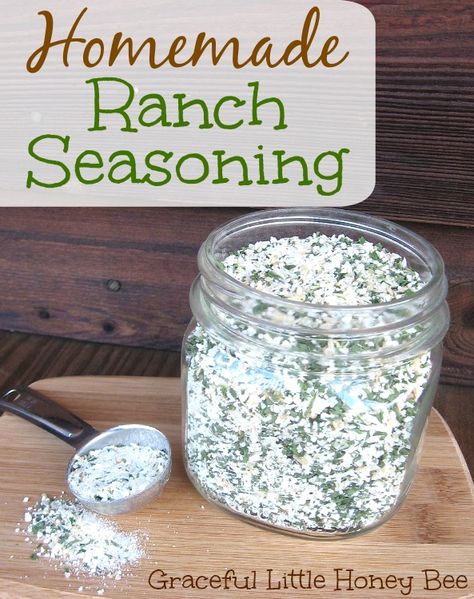 Homemade Ranch Seasoning, Hidden Valley Ranch, Ranch Seasoning Mix, Diy Spices, Homemade Ranch Dressing, Seasoning Recipe, Homemade Ranch, Homemade Spices, Homemade Seasonings