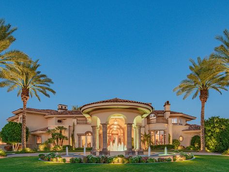 Spanish Resort, Zillow Houses, Mediterranean Exterior, Mediterranean Mansion, Mansion Exterior, Resort Architecture, Nightclub Design, Mansions Luxury, Luxury Rentals