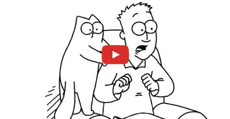 Armchair Fan – Simon’s Cat #cats #kittens #animation #simonscat Si And Am Cats Disney, Simon Cat Tattoo, Simons Cat Video, Find Your Why Simon Sinek, Cat Images Hd, Simon Cowell Meme, Cat Pictures For Kids, Simons Cat, Cat Whisperer