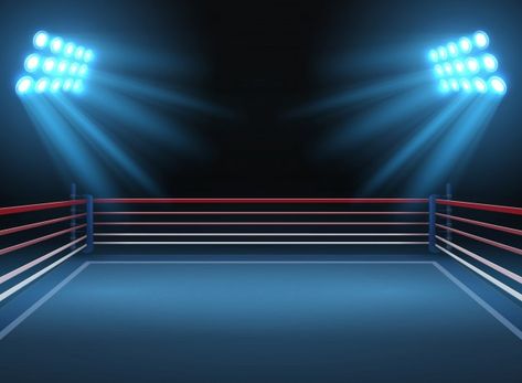 Empty wrestling sport arena. boxing ring... | Premium Vector #Freepik #vector #background #box #sport #sports Background Sport, Sports Vector, Boxing Rings, Boxing Ring, Episode Interactive Backgrounds, Episode Backgrounds, Architecture Background, Fire Image, Sports Arena