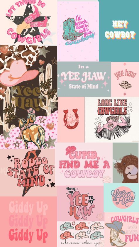 #preppy #vibes #cowgirl #cowgirlaesthetic #western #country #countrygirl #countryaesthetic #fyp #fypshuffle #cute #collages #collageaesthetic Cute Collages, Country Wallpaper, Shuffles Preppy, Cute Iphone Wallpaper Tumblr, Cute Drawlings, Iphone Wallpaper Preppy, Cute Images For Wallpaper, Cute Home Screen Wallpaper, Wallpaper Iphone Boho