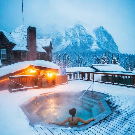 The coolest hot tubs in the world, from Devon to South Africa Aloita Resort, Lake Louise, Dream Holiday, Future Travel, Vacation Places, Beautiful Places To Travel, Beautiful Places To Visit, Pretty Places, Travel Inspo