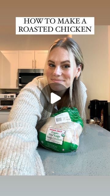 Jenn Lueke on Instagram: "save some time & make a roasted chicken for thanksgiving with the same flavors!! full instructions on the blog 🫶💗 everything you need: - 5-6 lb whole chicken, at room temperature - 1/2 yellow onion, quartered - 1/2 green apple, de-seeded & halved - 1 lemon, quartered - 5 garlic cloves, peeled + 5 garlic - cloves, finely minced - 1/3 cup olive oil - 2 tbsp lemon juice - 1 + 1/2 tbsp fresh rosemary, finely chopped - 1 + 1/2 tbsp fresh thyme, fined chopped - 1 + 1/2 tbsp fresh sage, finely chopped - salt & black pepper for seasoning cant wait for you to try it!! 💕 #thanksgiving #thanksgivingdinner #thanksgivingrecipes #thanksgivingturkey #roastedchicken #chickenrecipe #friendsgiving #howtoroastachicken #easyhealthyrecipes #glutenfreerecipes #fallrecipes #dairyfre Rosemary Apple Chicken, Chicken For Thanksgiving, Roast Chicken With Apples, Sage Thyme Rosemary Turkey, Skillet Chicken Recipes Easy, Jenn Lueke, Whole Chicken Recipes Oven, Lemon Thyme Roasted Whole Chicken, Apple & Cranberry Roasted Chicken