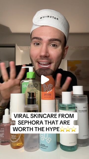 Matt Randon 🧩 on Instagram: "VIRAL SKINCARE PRODUCTS WORTH THE HYPE!😱 (follow for more!💗) #sephora #skincareproducts #skincarecommunity #skincarejunkie #skincareaddict #skincarelover #skincarereview #skincareproduct" Viral Sephora Products, Rating Skincare Products, Sephora Skin Care Routine, Best Sephora Products 2023, Matt Randon Skincare, Sephora Products Skincare, Viral Beauty Products, Sephora Skin Care Products, Viral Skincare Products