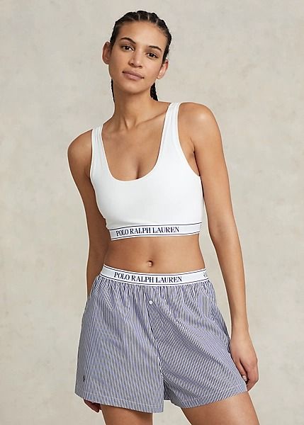 Striped Cotton Boxer | Ralph Lauren® Australia Boxers Outfit, Supreme Boxers, Boxers For Women, Ralph Lauren Boxers, Boxers Women, Pajama Short, Hottest Fashion Trends, Boxer Shorts, Pajama Shorts