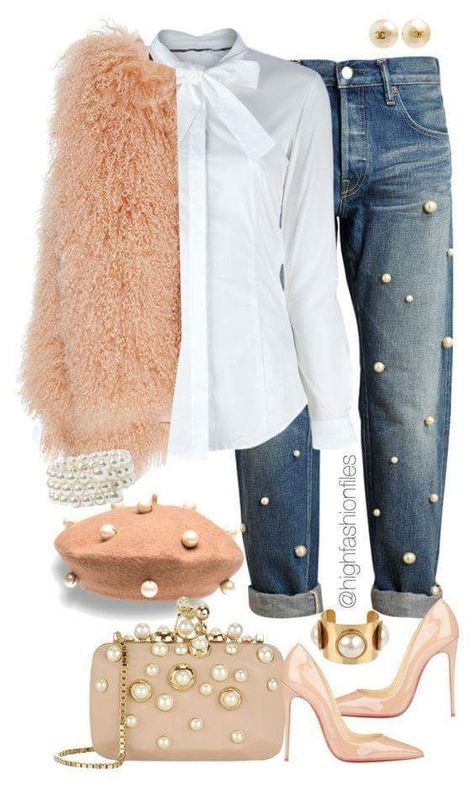 Winter Bridal Shower Outfit For Guest, Mode Glamour, Looks Jeans, Mode Ootd, Outfit Casual, Mode Inspiration, Mode Style, Mode Outfits, Outfits Casuales