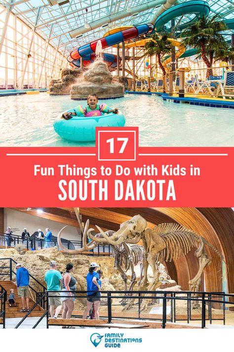 17 Fun Things to Do in South Dakota with Kids Pierre South Dakota, Custer South Dakota, South Dakota Road Trip, South Dakota Vacation, South Dakota Travel, Black Hills South Dakota, Rapid City South Dakota, Family Vacation Planning, Sioux Falls South Dakota