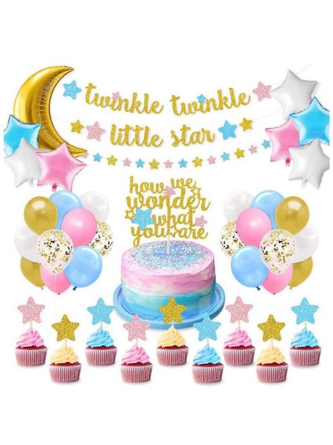 Gender Reveal Party Decorations Twinkle Twinkle Little Star | Etsy