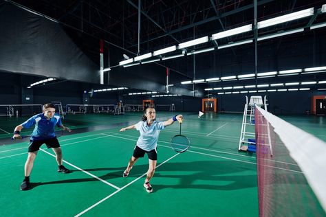 Playing Badminton Photography, Badminton Photoshoot, Badminton Photography, Badminton Doubles, Badminton Match, Event Photoshoot, Playing Badminton, Badminton Games, Double Game