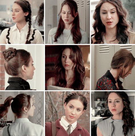 Spencer Hastings + favorite hairstyles Spencer Hastings Hair, Pretty Little Liars Hairstyles, Spencer Hastings Outfits, Spencer Hastings Style, Pretty Little Liars Spencer, Pretty Little Liars Outfits, Pll Outfits, Keegan Allen, Janel Parrish