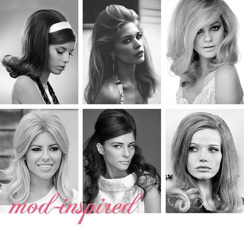 60s Hairdo, Sixties Hairstyles, 70s Hair And Makeup, 60's Hair, 60's Party, 70’s Hair, Rockabilly Hairstyles, 70s Clothes, Disco 70s