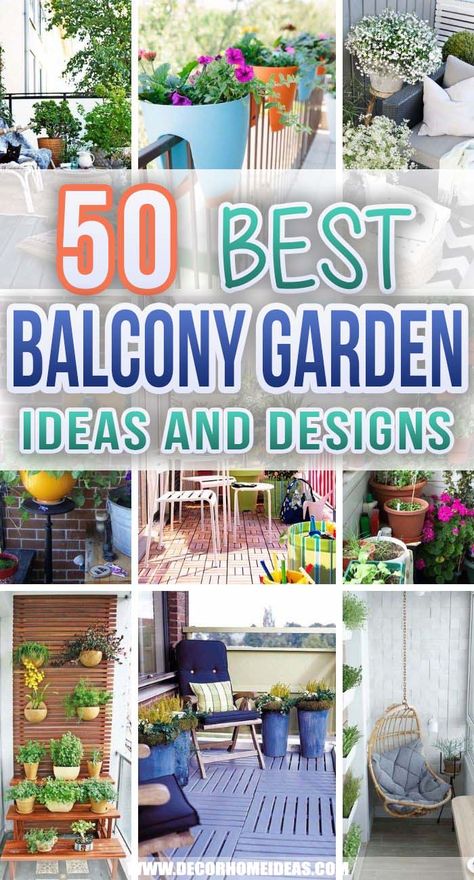 Balcony Ideas With Plants, Outdoor Balcony Plant Ideas, Small Balcony Flower Ideas, Plant Decor Balcony, Patio Garden Apartment, Plant Balcony Ideas, Balcony Container Garden, Balcony Pots Ideas, Mediterranean Balcony Ideas