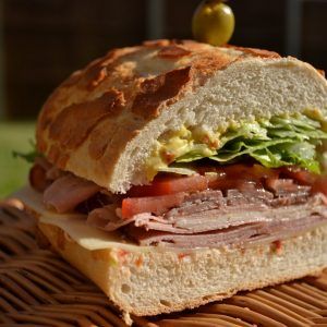 Dagwood sandwich - RoughEats Dagwood Sandwich, Roast Beef Salad, Best Sandwich Recipes, Blt Sandwich, Filling Lunch, Sub Sandwiches, Simple Sandwiches, Best Sandwich, The Cartoon