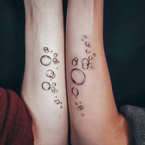 Bubble Tattoo, Print Tattoos, Paw Print Tattoo, Paw Print, Tatting, Bubbles, Tattoos