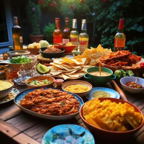 Fiesta Time! The Ultimate Guide to Hosting a Mexican Themed Party Elegant Mexican Theme Party, Fiesta Dinner Party, Mexican Party Ideas, Fiesta Party Food, Cocktail Tasting, Fall Rehearsal Dinners, Mexican Dinner Party, Mexican Theme Party, Mexican Themed Party