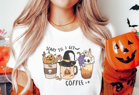 Halloween Graphic Tees, Retro Halloween, Fall Sweatshirt, Disney Halloween, Nursing Shirts, School Shirts, Fall Shirts, Personalized Shirts, Halloween Tshirts