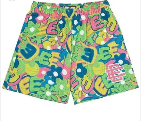 Eric Emanuel EE Basic Short Floral Basketball.We have all 4 colors of the shorts.CHECK OUT ARE WEBSITE! Eric Emanuel, Mens Gym Shorts, Mesh Short, Basic Shorts, Mesh Shorts, Gym Shorts, Basketball Shorts, New Media, New Man