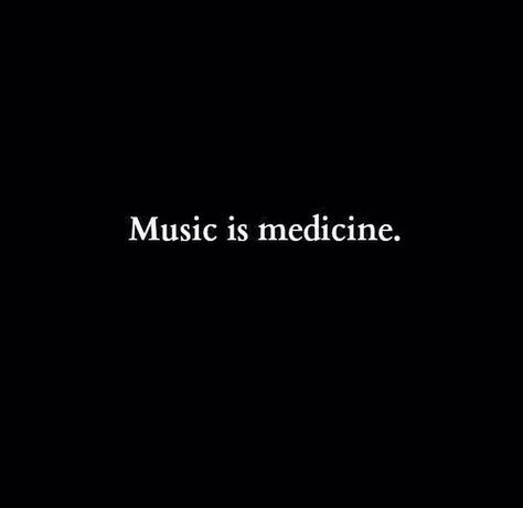 Music Is Medicine, Tapeta Pro Iphone, Black And White Aesthetic, Deep Thought Quotes, Music Is, Music Quotes, Quote Aesthetic, Pretty Words, Music Is Life