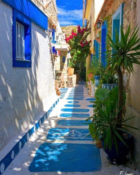 Samos, Greece, Blue