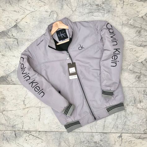 A Luxary item with heavy quality ( Recommend for own use ) ❤❤ *CALVIN KLEIN JACKETS* ❤❤ BOMBER JACKETS FULLY WARM ( 900 Grams Per Piece ) *CURRENT STORE ARTICLE 2021* VERY HIGH QUALITY COLOUR - 2 as per image *SIZES - M, L, XL, XXL*😎😎 *PRICE - ₹ 1210 FREE SHIP* 🤩🤩 FULL STOCK AVAILABLE *( M, L, XL, XXL )* Hype Clothing, Fashion Man, Walk In Wardrobe, Men Fashion Casual Outfits, Bomber Jackets, Men Fashion, Nike Jacket, Fashion Casual, Calvin Klein