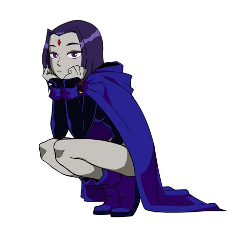 Raven Dc Fanart, Starfire Dc Comics, Raven Costume, Raven Fanart, Teen Titans Raven, Titans Raven, Pony Creator, Raven Logo, Rachel Roth