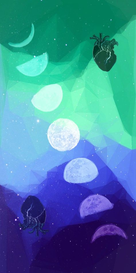 Mlm Aesthetic, Gay Wallpaper, Pride Art, Wallpaper Space, Wallpapers Backgrounds, Pretty Wallpapers Backgrounds, Moon Design, Cool Wallpaper, Pretty Wallpapers