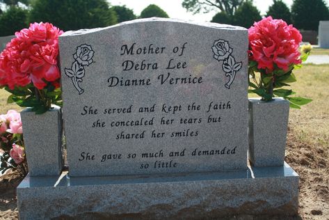 Tombstone Quotes, Monument Ideas, Message For Father, Quotes For Mom, Grave Headstones, Tombstone Designs, Garden Rock Border, Quotes By Authors, Craft Club