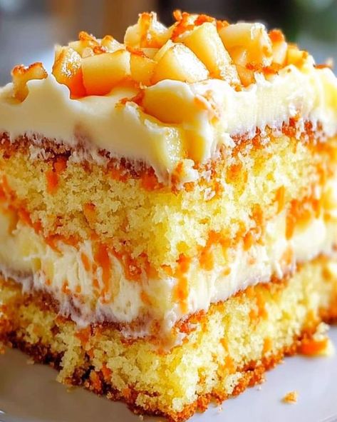 Gordon Ramsay recipes | Heavenly Carrot Apple Cake 🥕🍎🍰 | Facebook Gordon Ramsay Recipe, Apple Cake Recipe, Comfort Desserts, Sweet Carrot, Ginger Nut, Apple Cake Recipes, Carrot Cake Recipe, Dessert Salads, Apple Desserts