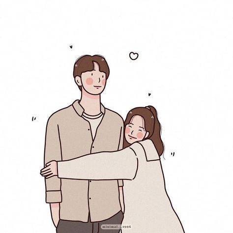 Couple Illustration Cute Relationship Goals, Couple Doodles Aesthetic, Hugging Drawing, Cute Hug, Characters Inspiration Drawing, Cute Love Quotes For Him, Cute Couple Drawings, Cute Couple Cartoon, Cute Doodles Drawings