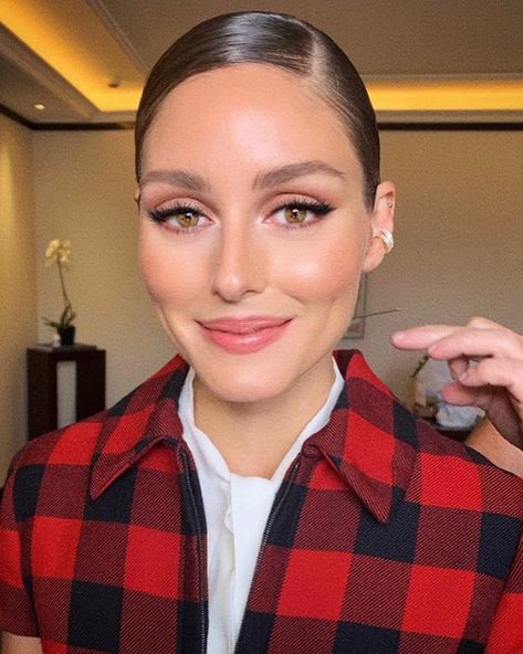 Olivia Palermo Makeup, Soft Glam Makeup, Bridal Makeup Looks, Nude Makeup, Smokey Eyes, Bride Makeup, Maquillaje Natural, Olivia Palermo, Makeup Goals