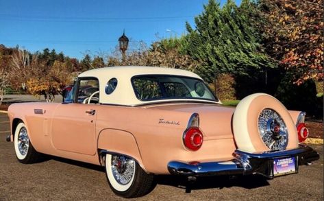 Older Restoration: 1956 Ford Thunderbird | Barn Finds 1956 Ford Thunderbird, Mercury Cars, Ford Roadster, 55 Chevy, Ford Lincoln Mercury, Lincoln Mercury, Chevy Bel Air, Ford Thunderbird, Barn Finds