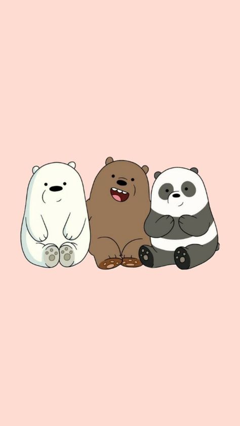 Bear Cute Wallpaper, Cute Desktop Wallpaper Aesthetic, Beruang Grizzly, Kaktus Dan Sukulen, Diy Gift Box Template, Iphone Dynamic Wallpaper, We Bare Bears Wallpapers, Cute Funny Pics, Bear Cute