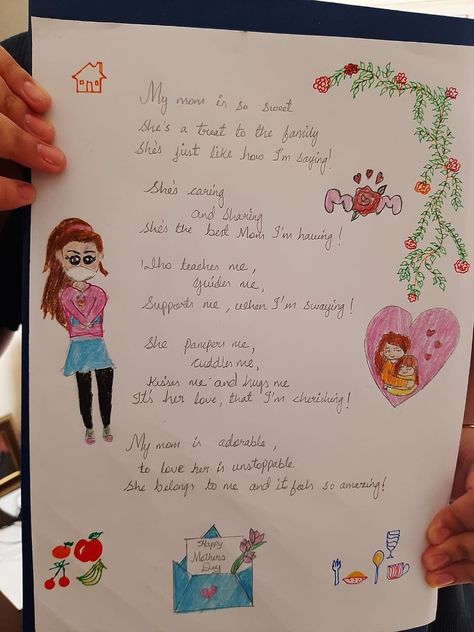 Poem for Mother, English Poem Poem For Mother, English Poem, She Belongs To Me, Poems In English, Mom Poems, Mother Poems, Terrace Decor, School Activity, English Story