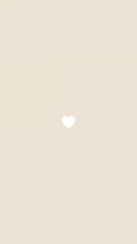 Cream Heart Wallpaper, Make Your Heart The Prettiest Thing, Estetic Wallper, Beige Aesthetic Heart, Beige Heart Wallpaper, White And Cream Aesthetic, Tan Wallpapers, Vanilla Girl Wallpaper, Beige Aura