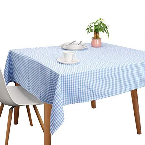 Gingham Tablecloth, Plaid Tablecloth, Outdoor Picnic Tables, Rectangle Tablecloth, Table Cloths, Table Vintage, Rectangle Table, Cotton Tablecloths, Buffet Table